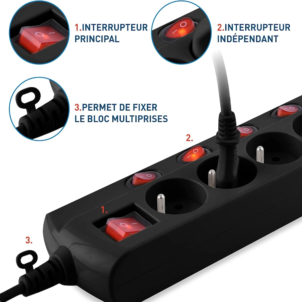 Bloc-notes à 6 Broches Pour Moteurs électriques - Bornes M4 à M12, Planche De Connexion électrique