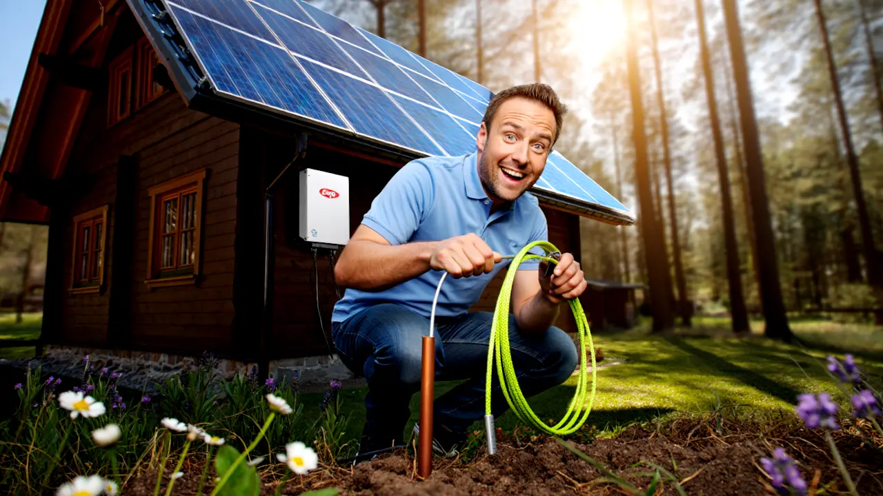 Image La Terre C'est une route de secours, exclusivement dédiée à la sécurité. Elle est reliée à un piquet enfoui dans le sol et connectée aux carcasses métalliques de vos appareils