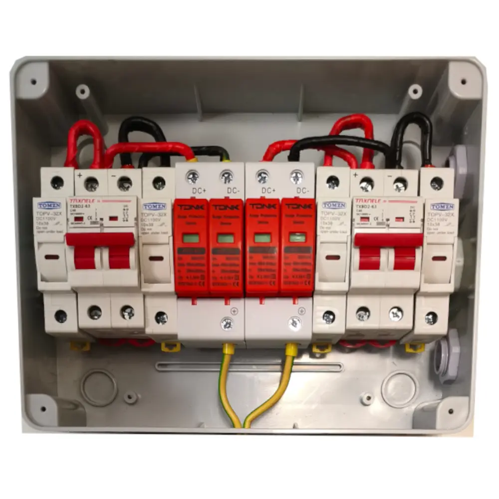 Image Coffret DC Panneaux Solaires