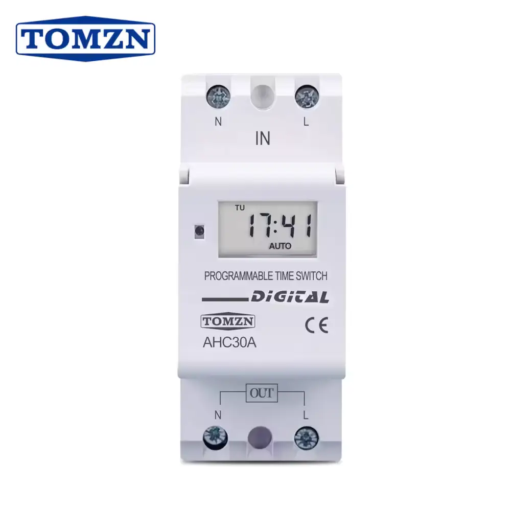 TOMZN Minuterie Numérique 7 Jours 30A