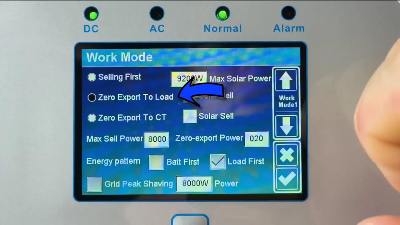 Image Zero Export To Load : Le mode îlot strict