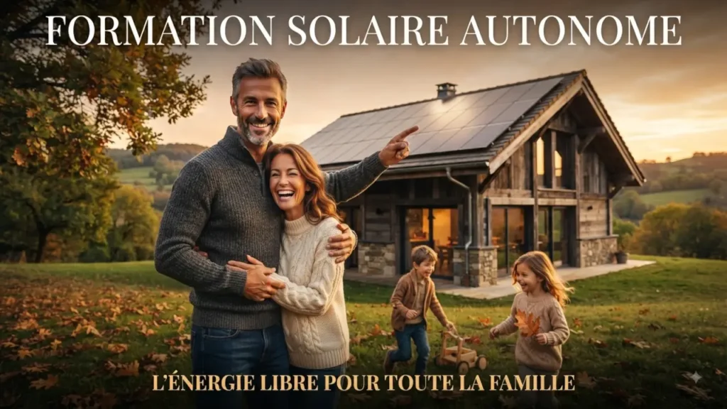 Image Formation solaire autonome - Devenez indépendant en électricité